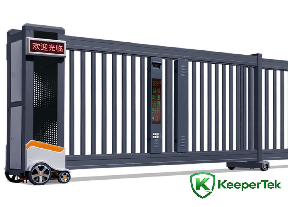 Sectional Sliding Door with License Plate Recognition  KT-QG27